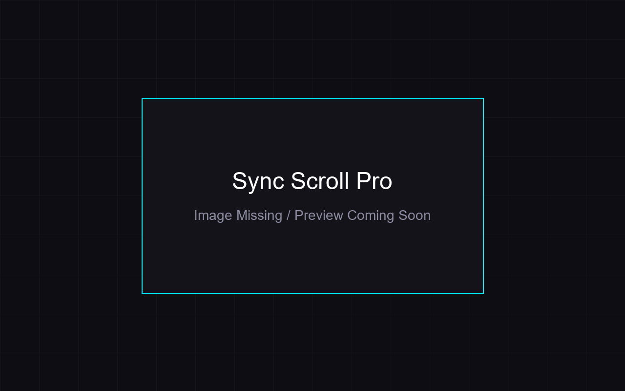 Sync Scroll Pro Preview